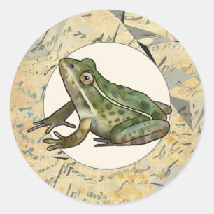 Sticker Rond Frosch