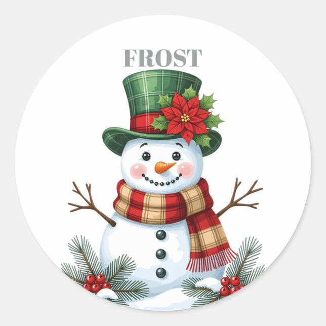 STICKER ROND FROST (Devant)