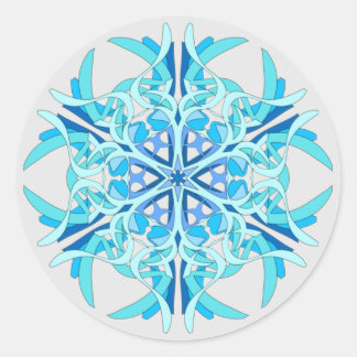 Sticker rond Frozen Twist™ Classic