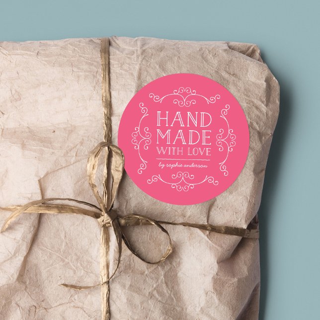 Sticker Rond Fruit De Couleur Éditable À La Main Fabriqué Avec  (Créateur téléchargé)