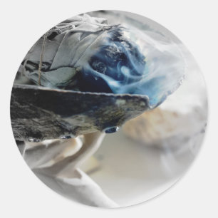 Sticker Rond Fumer l'âge Fumer Metaphysical Esoteric Party