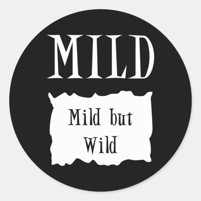 Sticker Rond Fun Hot Taco Sauce Group Costume d'Halloween Mild  (Devant)