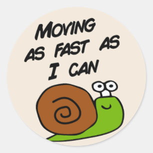 Sticker Rond Fundy pare-chocs Slow Car élève conducteur