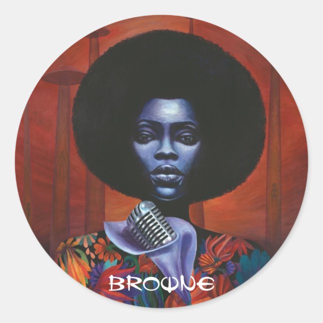 Sticker Rond Funk quintessence LP (Devant)