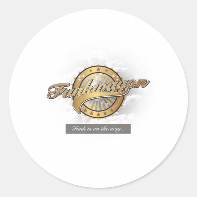 Sticker Rond Funkwagon (Devant)
