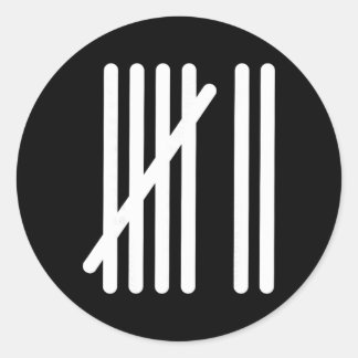 Sticker Rond Funny 67 Math Teacher Kindergarten Number Counting