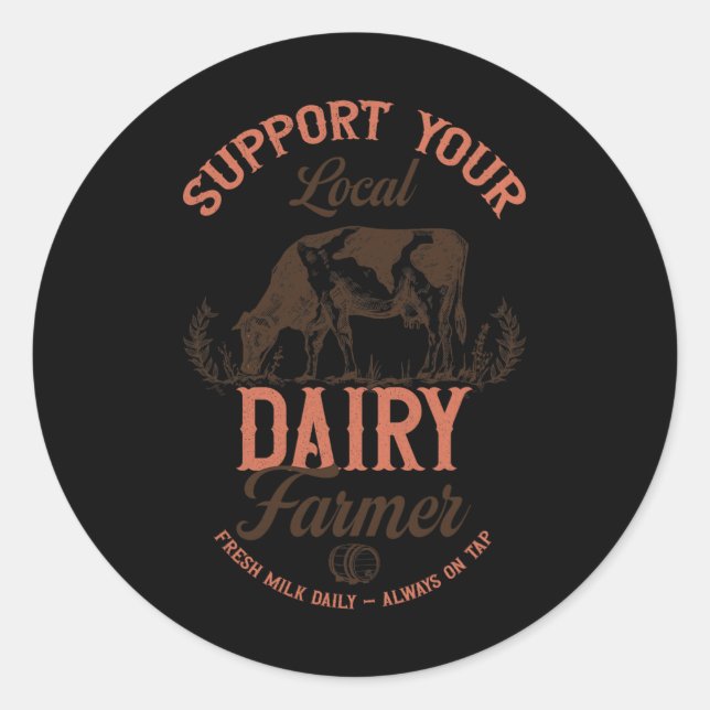 Sticker Rond Funny Breast Feeding Moms Saying New Moms Breastmi (Devant)