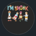 Sticker Rond Funny Christmas Tee Crna Pacu ER ED ICU Critical C<br><div class="desc">Parfait pour une infirmière de l'unité de soins intensifs,  une infirmière de l'UIC ou une infirmière de soins intensifs qui s'occupe de patients gravement malades.</div>