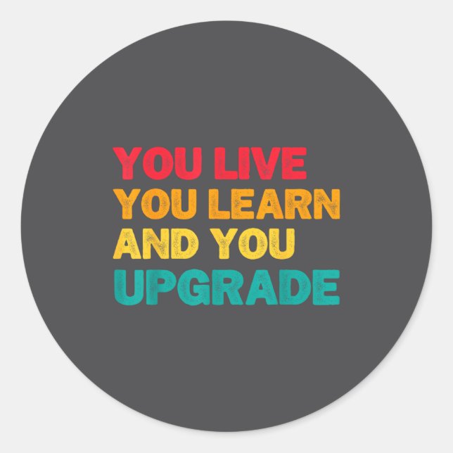 Sticker Rond Funny Divorce Break Up Men Women Party Quote Ex Hu (Devant)