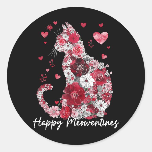 Sticker Rond Funny Gigi Coeur pour grand-mère Fête des mères Fe (Devant)