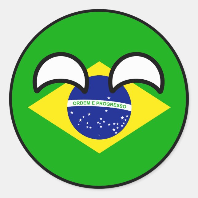 Sticker Rond Funny Trending (Devant)