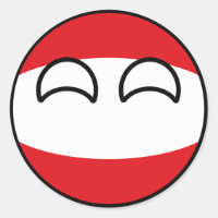 Funny Trending Geeky Austria Countryball