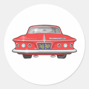 Sticker Rond Fureur 1962 de Plymouth
