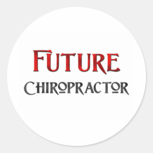 Sticker Rond Futur chiroprakteur