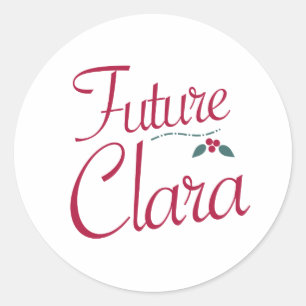 Sticker Rond Futur Clara Casse-Noisette