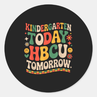 Sticker Rond Futur diplômé HBCU, maternelle aujourd'hui HBCU de