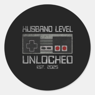 Sticker Rond Futur Mari Groom Sera En 2025 Gamer Mariage L