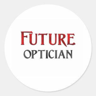 Sticker Rond Futur opticien