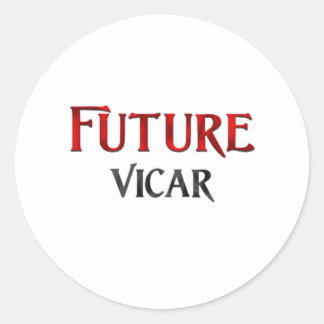 Sticker Rond Futur Vicaire
