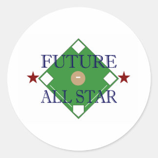 Sticker Rond Future All Star