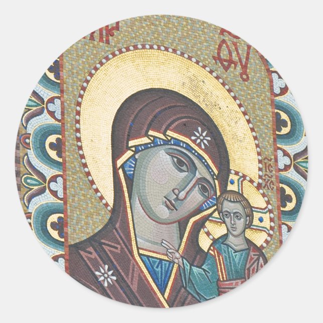 Sticker Rond [fuzzy]Icon (Devant)