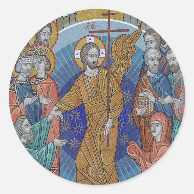 Sticker Rond [fuzzy]Icon (Devant)