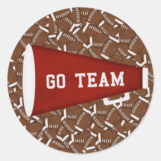 Sticker Rond [fuzzy]Retour (Devant)