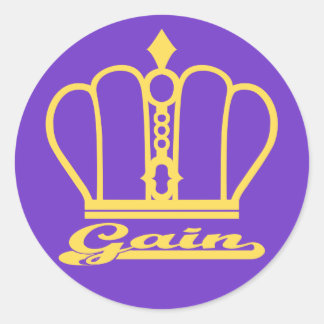 Sticker Rond Gain decal
