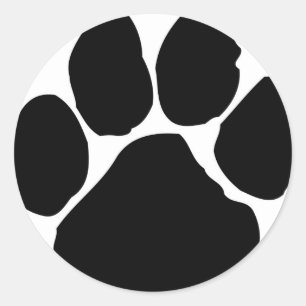 Sticker Rond gamme de pattes des produits