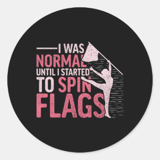 Sticker Rond Garde-couleur