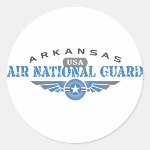 Sticker Rond Garde nationale aérienne de l'Arkansas