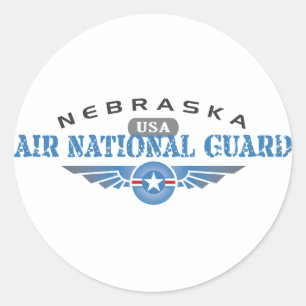 Sticker Rond Garde nationale aérienne du Nebraska