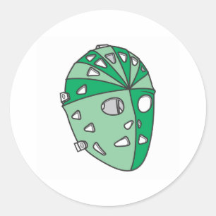 Sticker Rond Gardien de but