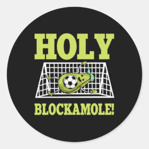 Sticker Rond Gardien de but Joueur de soccer Gardien de but Ama