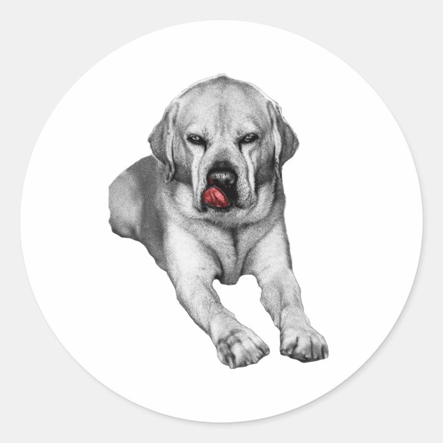 Sticker Rond Gardien de l'automne (Devant)