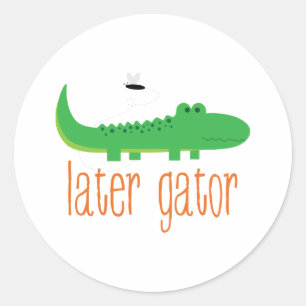 Sticker Rond Gator