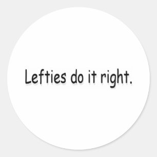 Sticker Rond Gauche