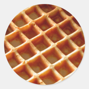 Sticker Rond gaufre