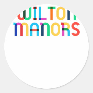 Sticker Rond Gay-Borhood Pride - Wilton Manors