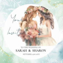 Gay pride Elegant Blush Mariage