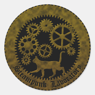 Sticker Rond gearcat2