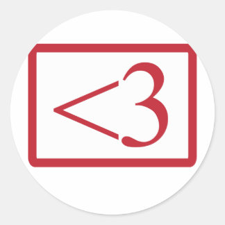 Sticker Rond Geek