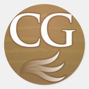 Sticker rond Geeks de cigares