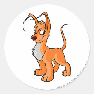 Sticker Rond Gelert Orange