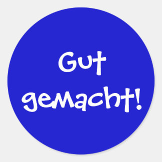 Sticker Rond Gemacht !