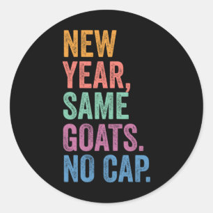 Sticker Rond Gen Z Alpha Retour à l'école Nouvelle Année Mêmes 
