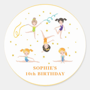 Sticker Rond Génial enfant d'anniversaire