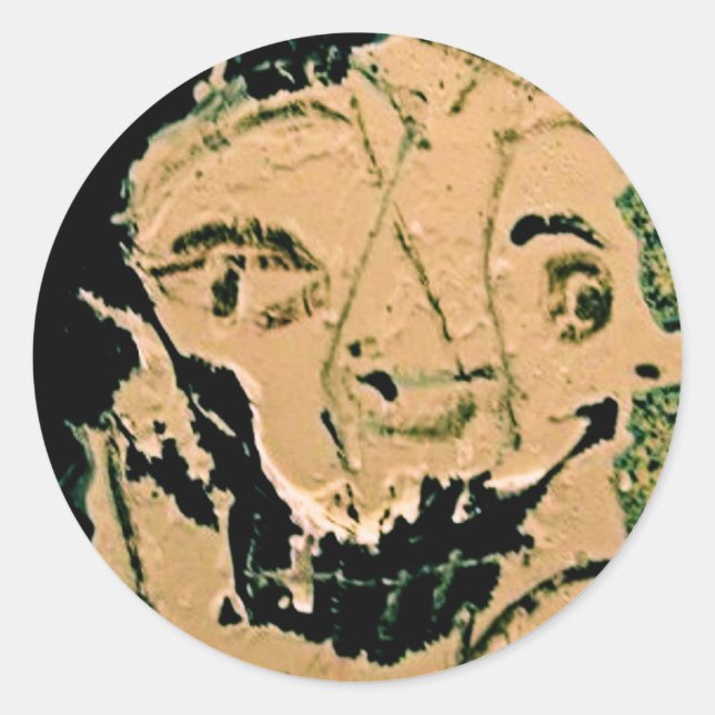 STICKER ROND GENIE (Devant)