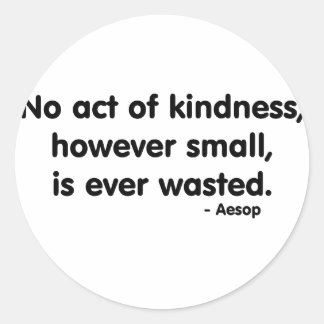 Sticker Rond Gentillesse