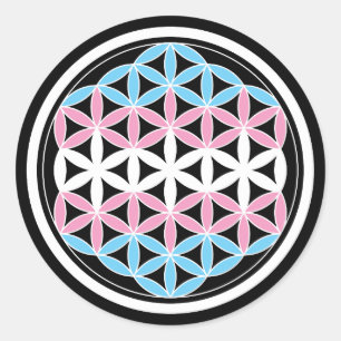 Sticker Rond géométrie sacrée